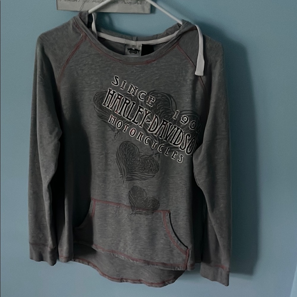 FINAL clearance……Harley-Davidson Light Grey Top Large